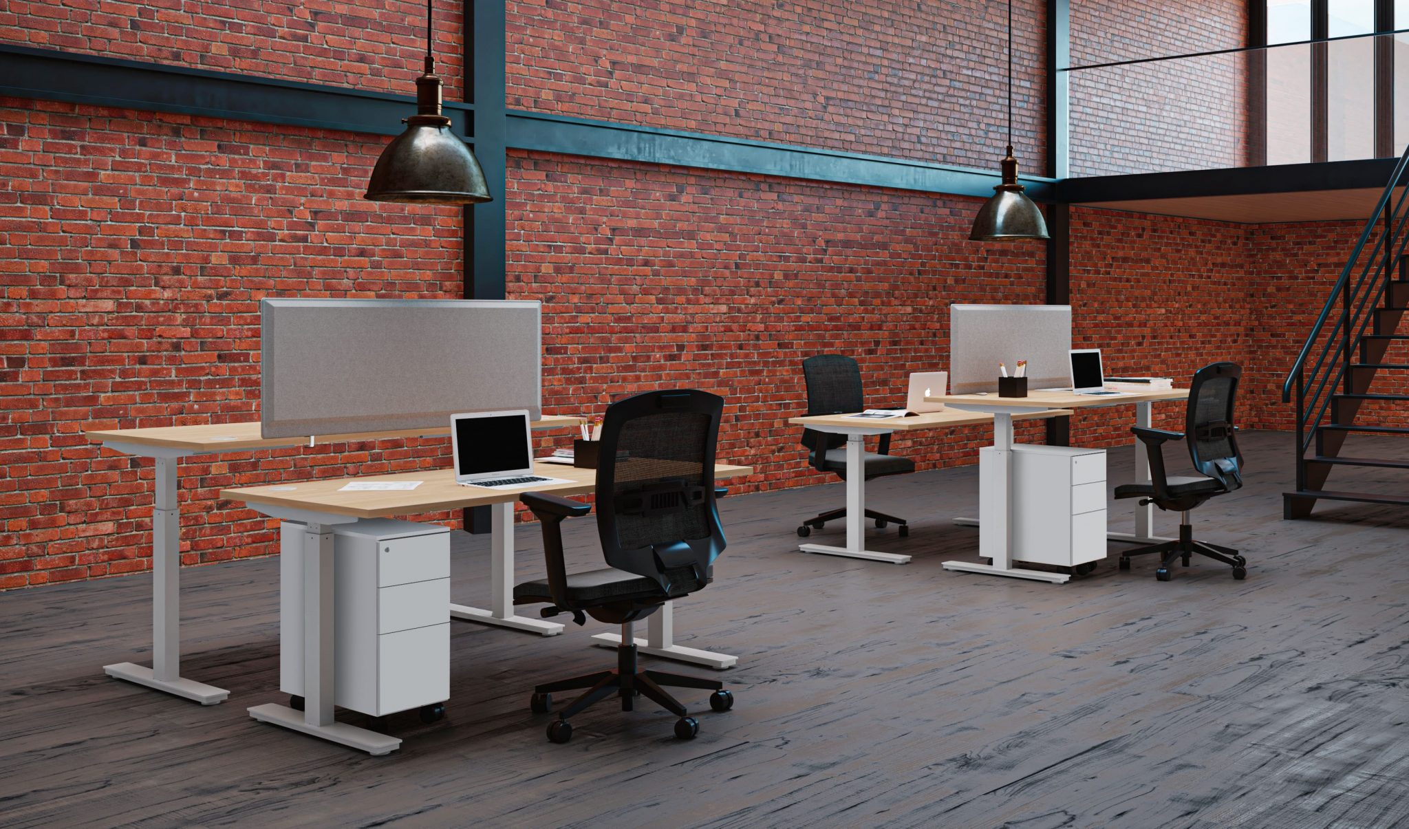 Bureau électrique Envol | bureau assis debout - Ergofrance