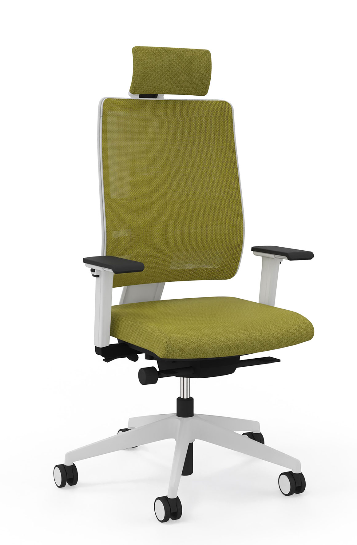 Chaise de bureau design à roulettes LEO